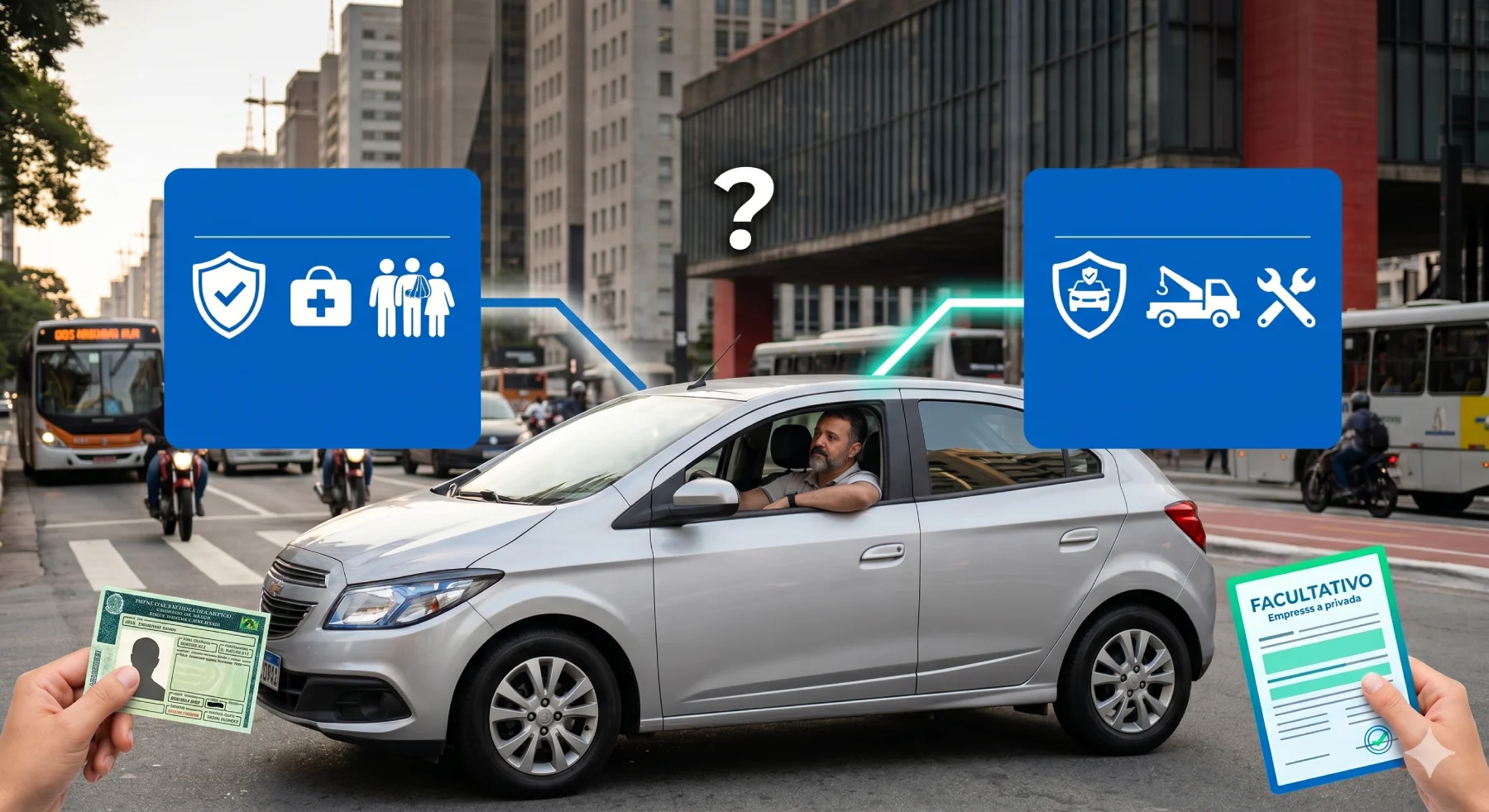 Seguro auto obrigatório ou facultativo: o que você realmente precisa?